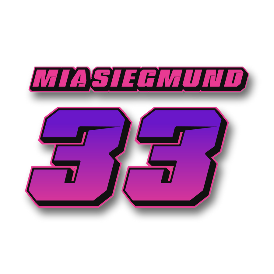 Custom MX Jersey Print „Ultraviolet“ – Purple / Black zum Aufbügeln