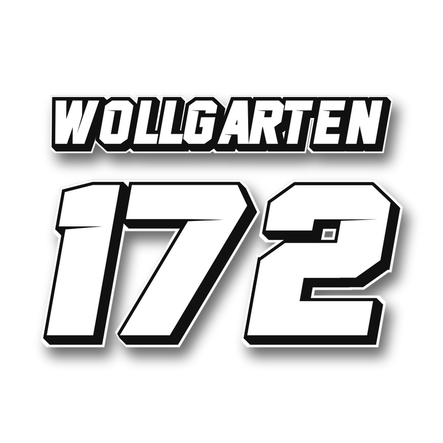 Custom MX Jersey Print „Whiteout“ – White / Black zum Aufbügeln