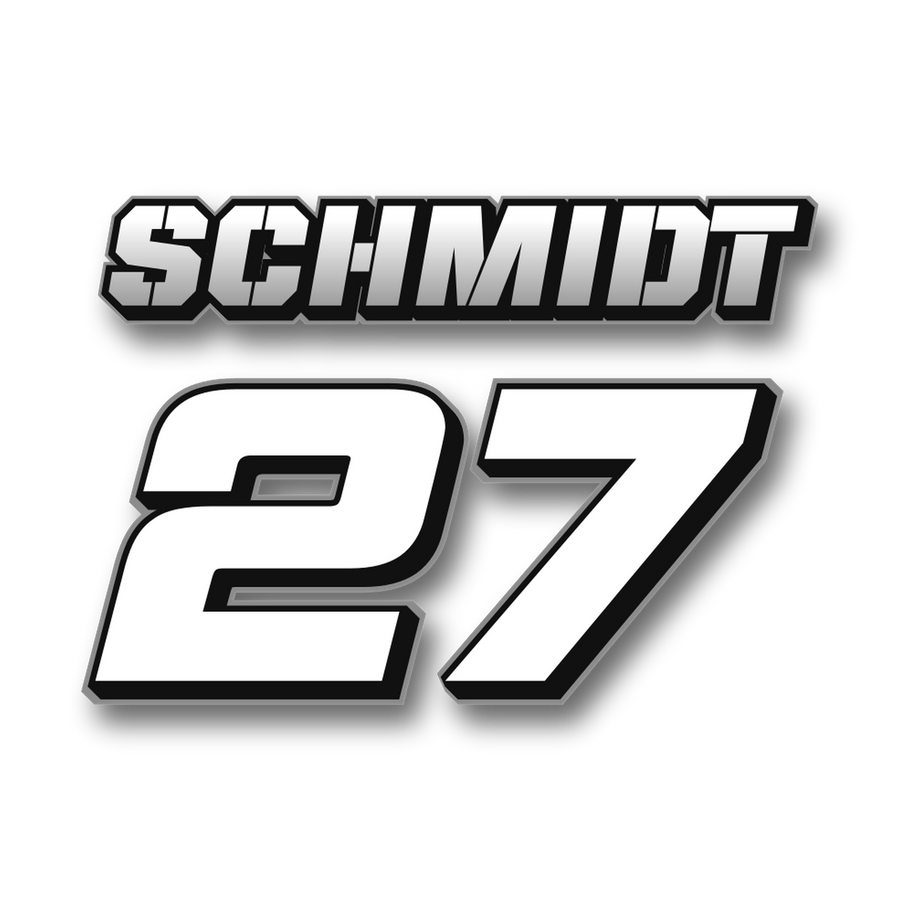 Custom MX Jersey Print „Whiteout“ – White / Black zum Aufbügeln