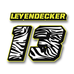 Zebra White Black 2 Custom MX Jersey Print in Black von DECALWERK