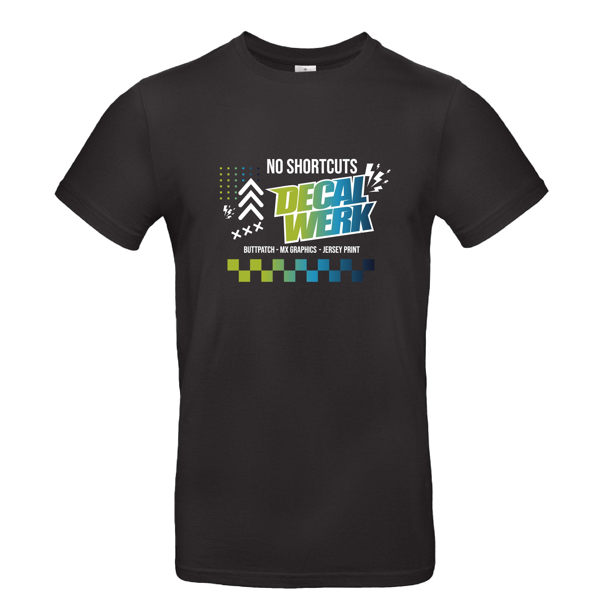 T-Shirt "DECALWERK RACE GREEN-BLUE"