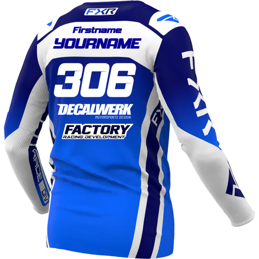 Jersey Print für FXR CONTENDER CONTENDER NAVY BLUE 2024 ID-TOOL