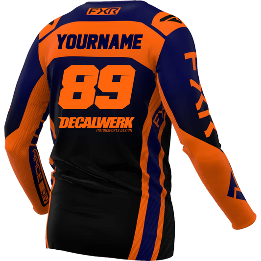 Jersey Print für FXR CONTENDER MIDNIGHT ORANGE 2024 ID-TOOL