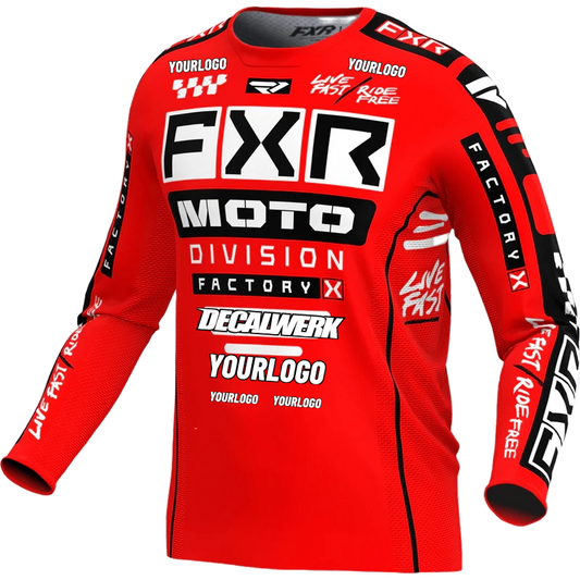 Jersey Print für FXR PODIUM GLADIATOR RED BLACK 2024 ID-TOOL