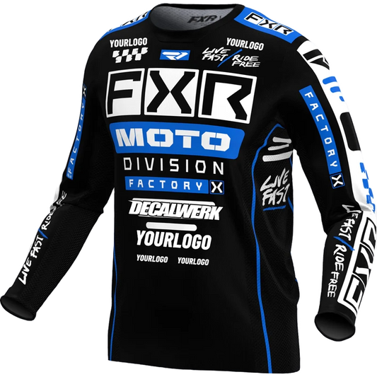 Jersey Print für FXR PODIUM GLADIATOR BLACK BLUE 2024 ID-TOOL