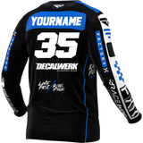 Jersey Print für FXR PODIUM GLADIATOR BLACK BLUE 2024 ID-TOOL