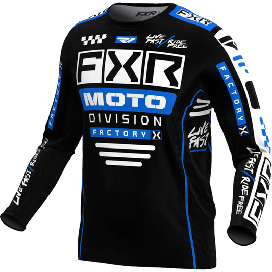 Jersey Print für FXR PODIUM GLADIATOR BLACK BLUE 2024 ID-TOOL