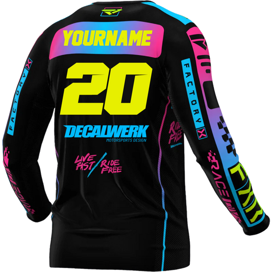 Jersey Print für FXR PODIUM GLADIATOR BLACK CANDY 2024 ID-TOOL