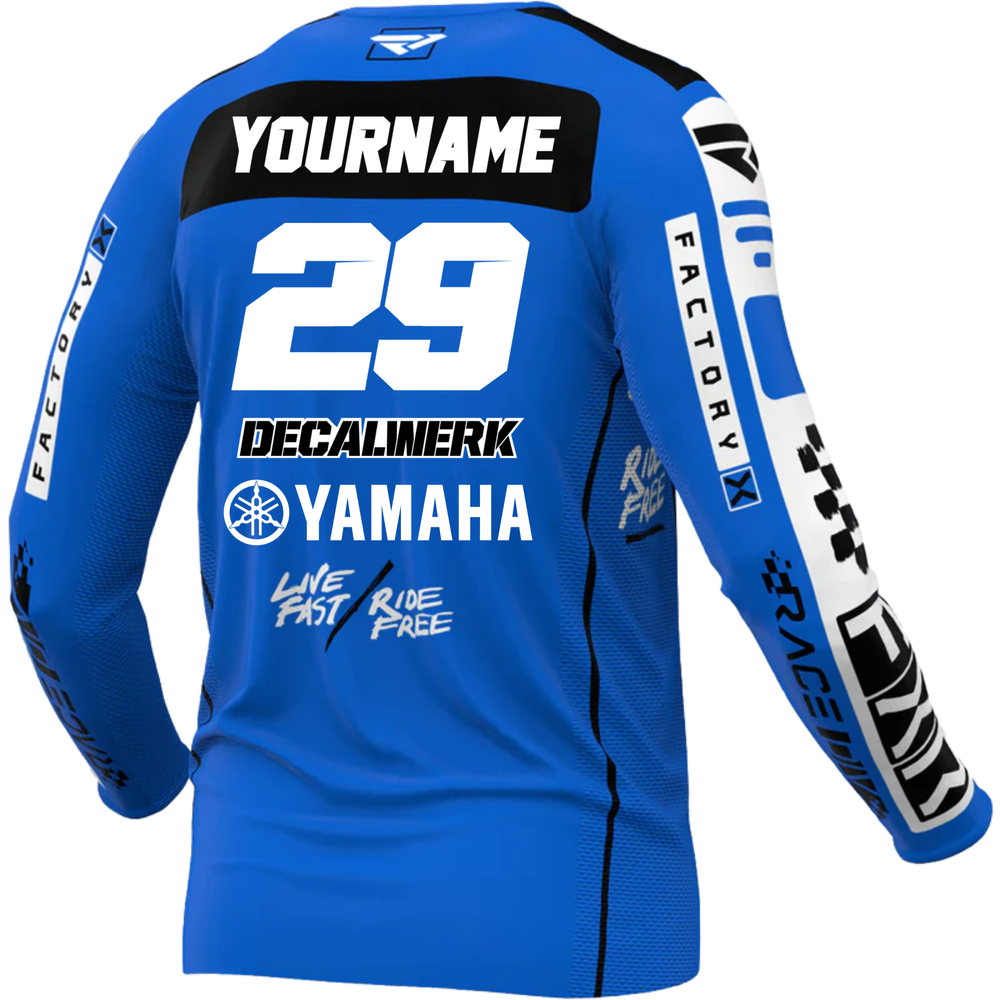 Jersey Print für FXR PODIUM GLADIATOR BLUE BLACK 2024 ID-TOOL