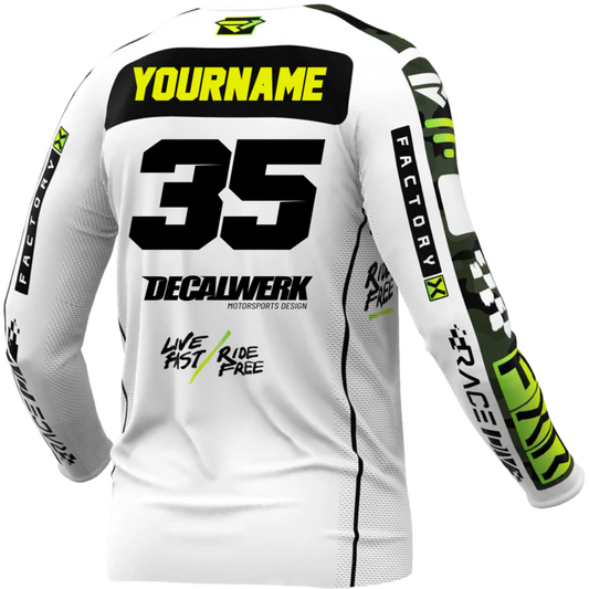 Jersey Print für FXR PODIUM GLADIATOR CAMO WHITE 2024 ID-TOOL