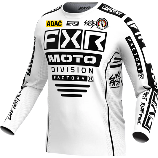 Jersey Print für FXR PODIUM GLADIATOR WHITE BLACK 2024 ID-TOOL