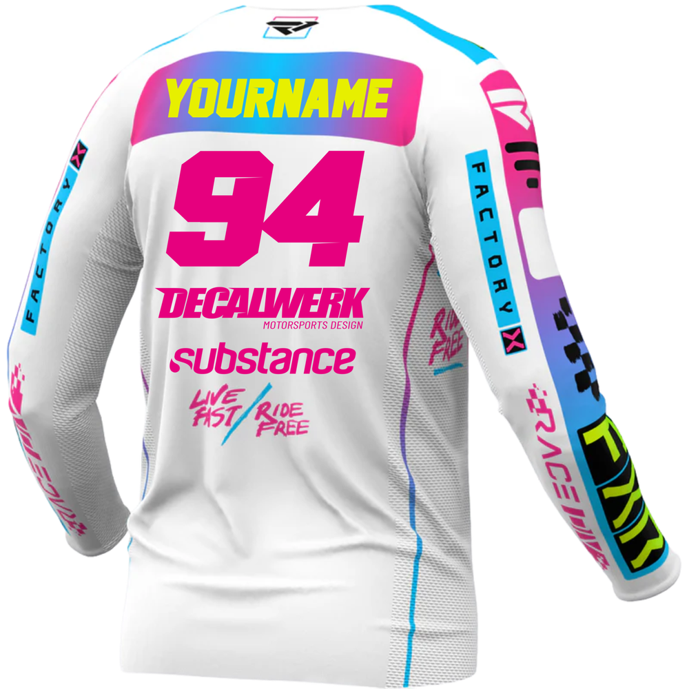 Jersey Print für FXR PODIUM GLADIATOR WHITE CANDY 2024- ID-Tool