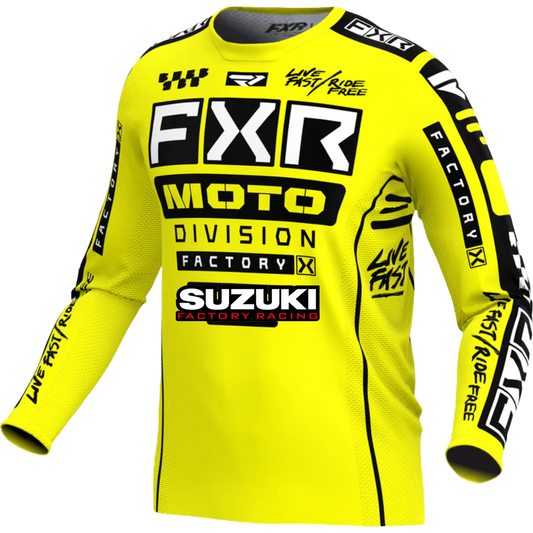 Jersey Print für FXR PODIUM GLADIATOR YELLOW BLACK 2024 ID-TOOL