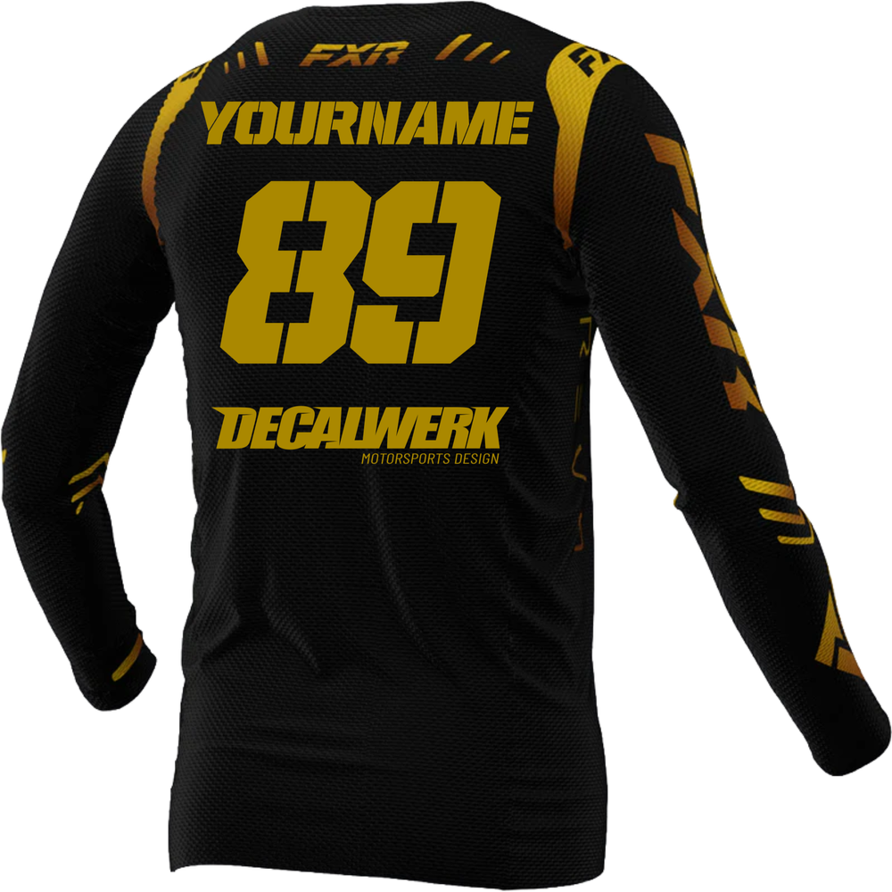 Jersey Print für FXR REVO BLACK GOLD 2024 ID-TOOL