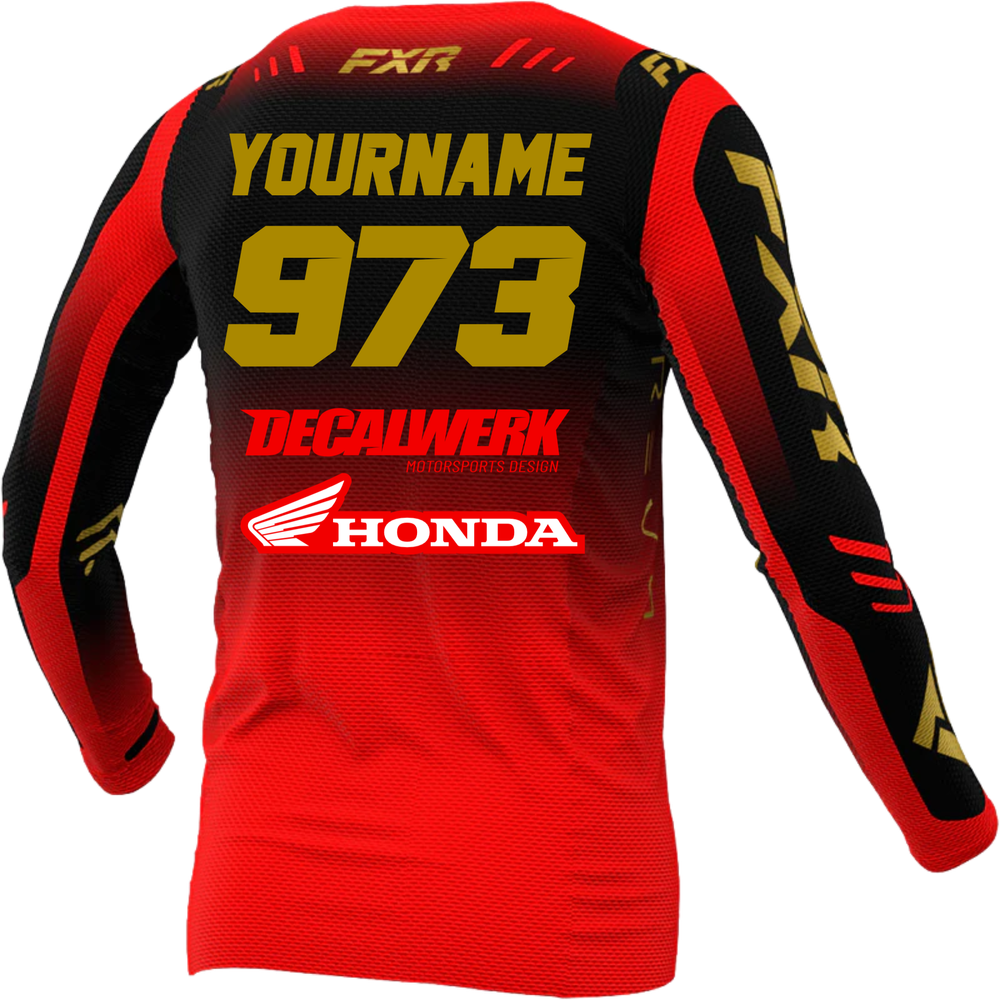Jersey Print für FXR REVO CRIMSON 2024 ID-TOOL