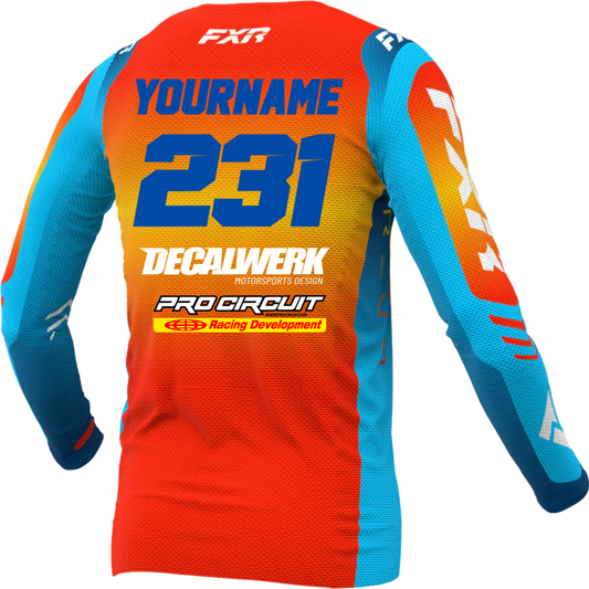 Jersey Print für FXR REVO SUNRISE 2024 ID-TOOL