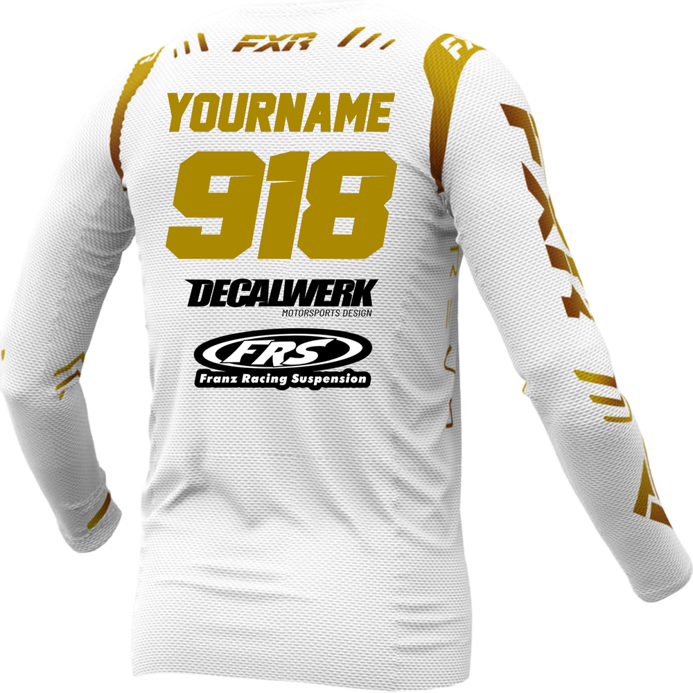 Jersey Print für FXR REVO WHITE GOLD 2024 ID-TOOL