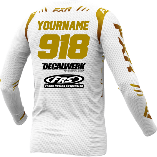 Jersey Print für FXR REVO WHITE GOLD 2024 ID-TOOL