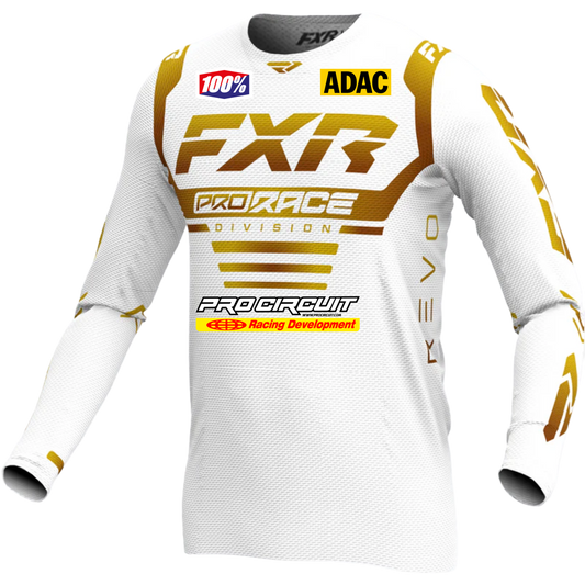 Jersey Print für FXR REVO WHITE GOLD 2024 ID-TOOL