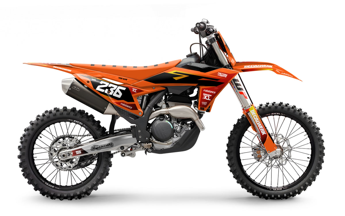 HUES 4 passend für KTM - MX Graphic Kit