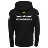 Hoodie "DAS LOCH - MSC GREVENBROICH" Black