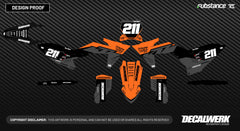 OVERDRIVE passend für KTM - MX Graphic Kit