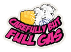 Buttpatch "CAREFULLY BUT FULL GAS"
