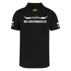 Polo Shirt "DAS LOCH - MSC GREVENBROICH" Black