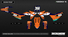 STRIKE passend für KTM - MX Graphic Kit