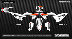 STÜSSY passend für KTM - MX Graphic Kit