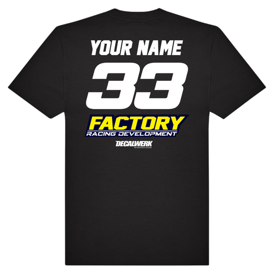 T-Shirt RIDER-ID Black 220gr Regular fit HSQ-one