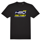 T-Shirt RIDER-ID Black 220gr Regular fit HSQ-one