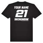 T-Shirt RIDER-ID Black 220gr Regular fit KX-Retro