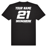 T-Shirt RIDER-ID Black 220gr Regular fit KX-Retro