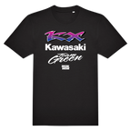 T-Shirt RIDER-ID Black 220gr Regular fit KX-Retro