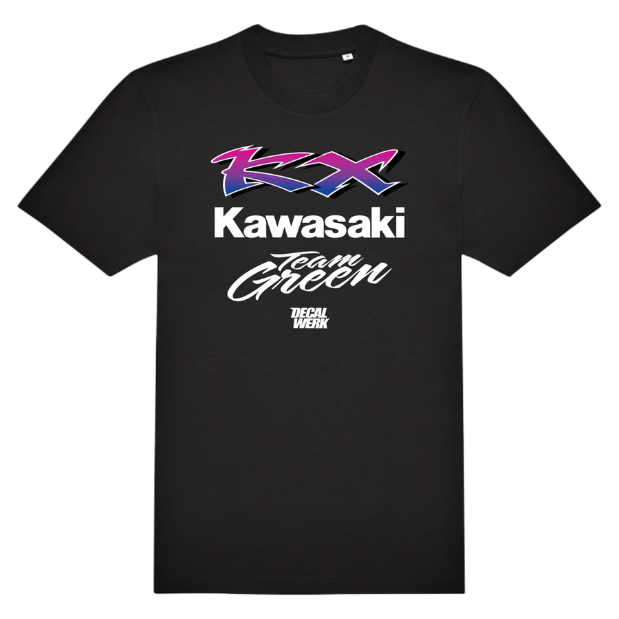 T-Shirt RIDER-ID Black 220gr Regular fit KX-Retro