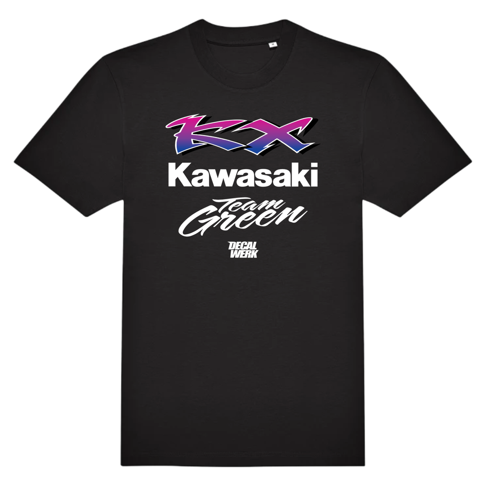 T-Shirt RIDER-ID Black 220gr Regular fit KX-Retro