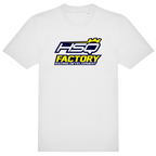 T-Shirt RIDER-ID White 220gr Regular fit HSQ-one