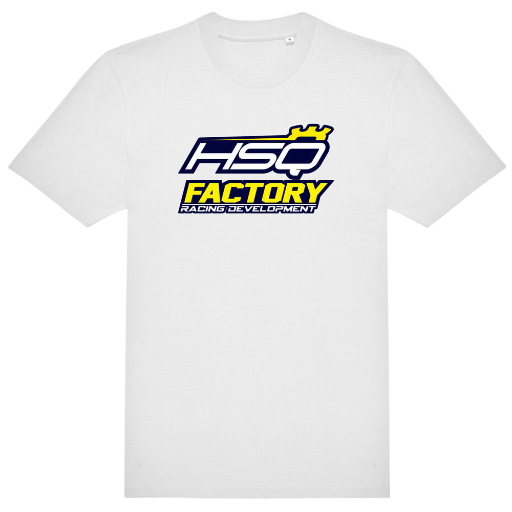 T-Shirt RIDER-ID White 220gr Regular fit HSQ-one