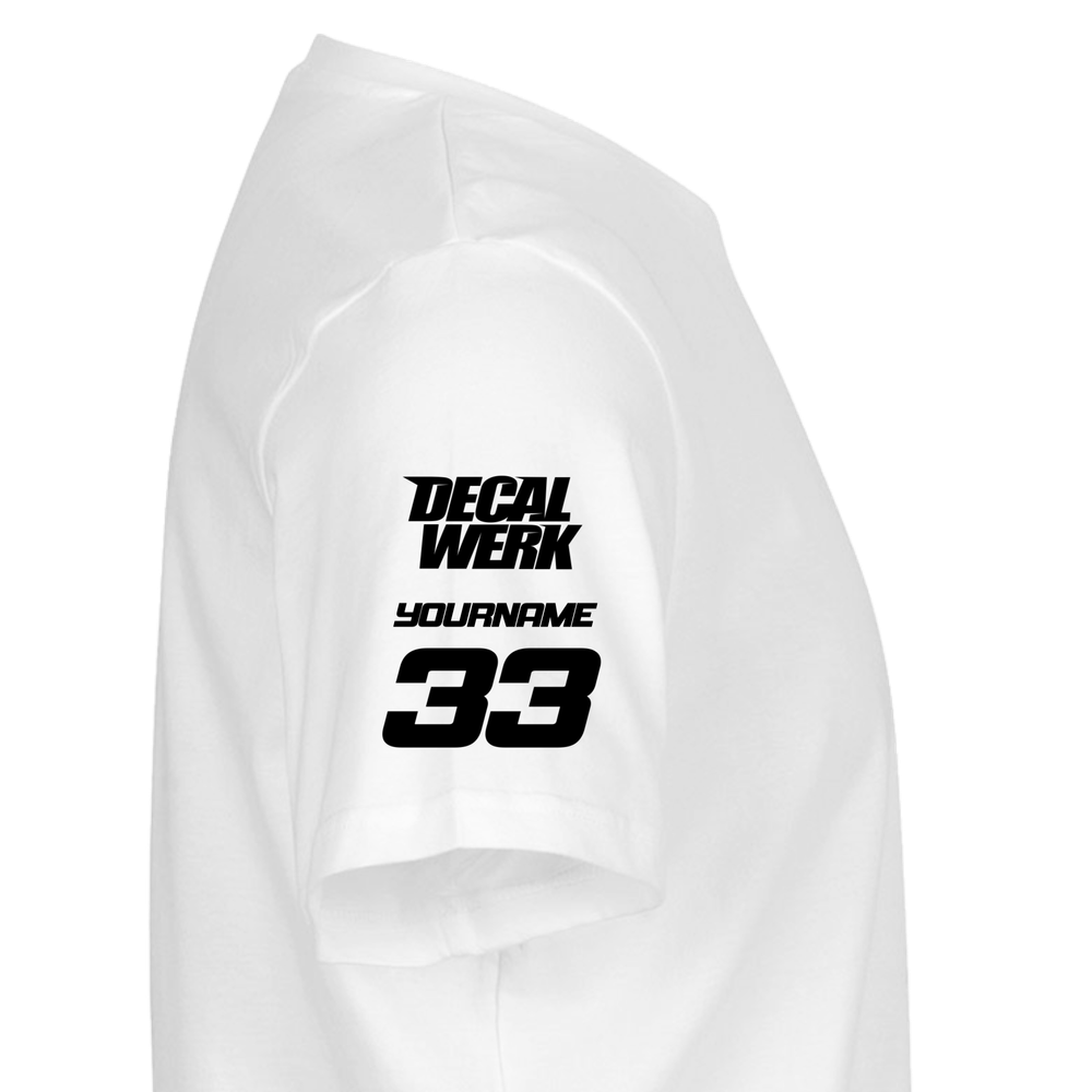 T-Shirt RIDER-ID White 220gr Regular fit HSQ-one