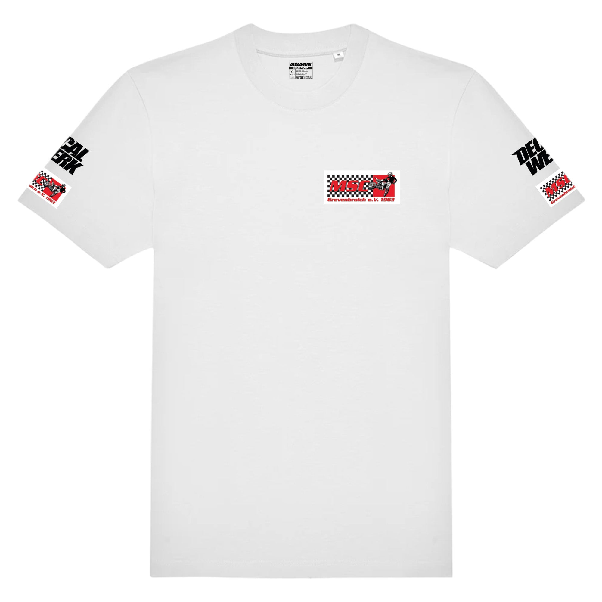 T-Shirt "DAS LOCH - MSC GREVENBROICH" White