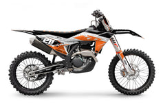 ZOO Orange passend für KTM - MX Graphic Kit