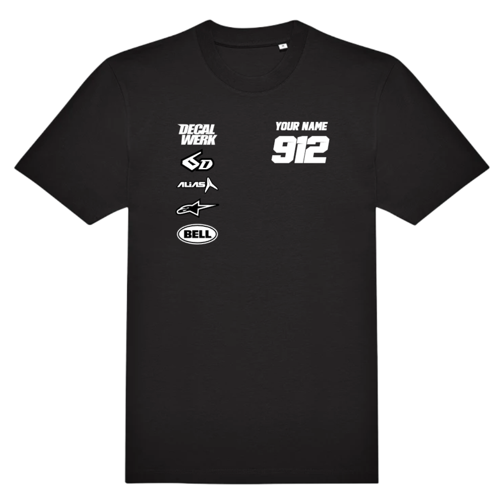 T-Shirt 220gr RIDER-ID Black 220gr
