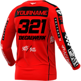 Jersey Print für FXR PODIUM GLADIATOR RED BLACK 2024 ID-TOOL