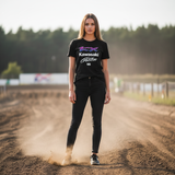 T-Shirt RIDER-ID Black 220gr Regular fit KX-Retro