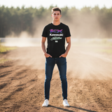 T-Shirt RIDER-ID Black 220gr Regular fit KX-Retro