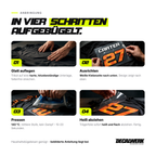 Custom MX Jersey Print „Hot Pink“ – Pink / Black zum Aufbügeln