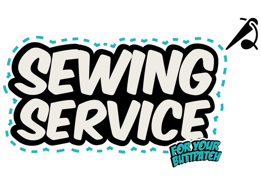 Buttpatch "Näh Service"
