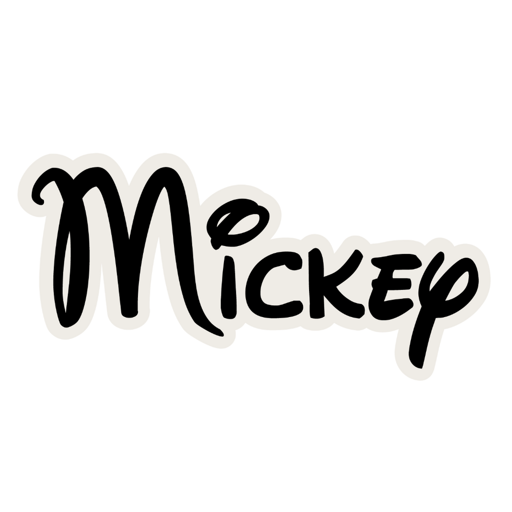 Buttpatch "MICKEY"