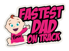Buttpatch "FASTEST DAD"